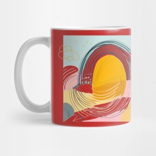 Sun shine abstract Mug